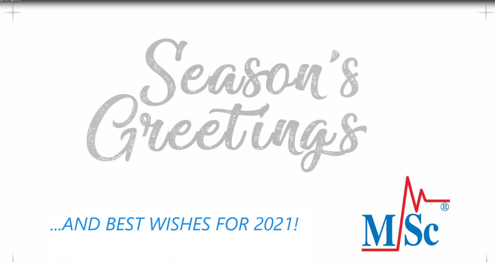 We wish you a prosperous and safe year 2021.